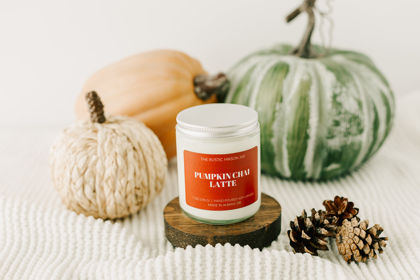 Pumpkin Chai Latte 7oz Candle