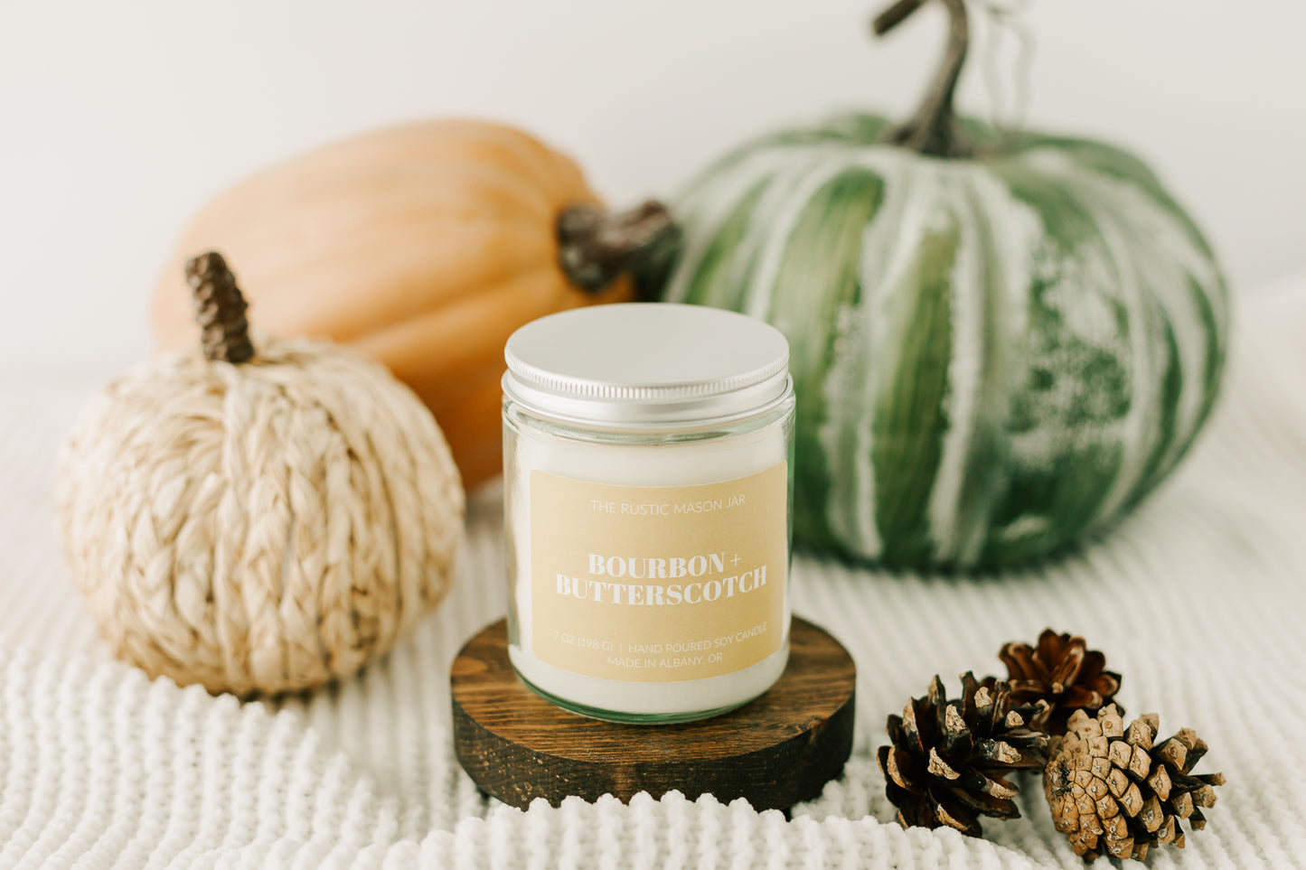 Bourbon Butterscotch 7oz Candle