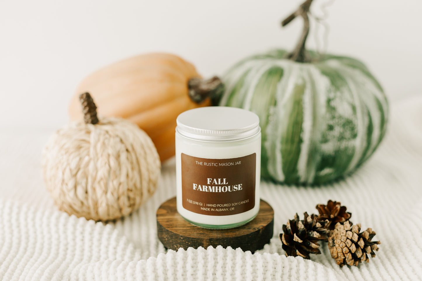 Fall Farmhouse 7oz Candle