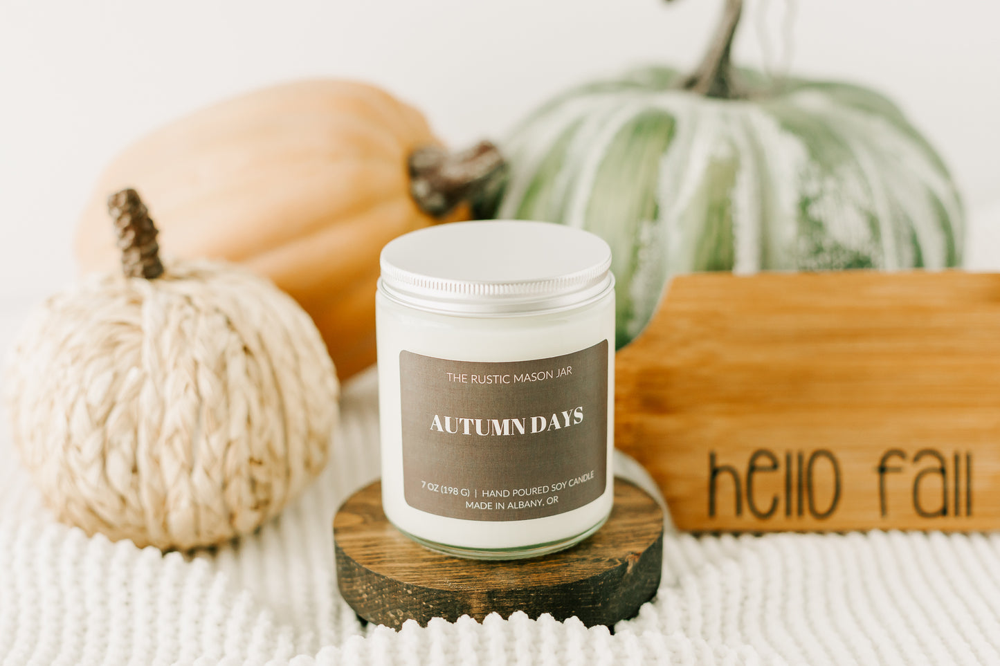 Autumn Days 7oz Candle